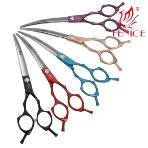 Fenice 6,5 inç - 16,5 cm Kavisli Makas - Tek Makas