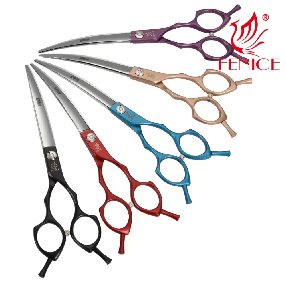 Fenice 6,5 inç - 16,5 cm Kavisli Makas - Tek Makas
