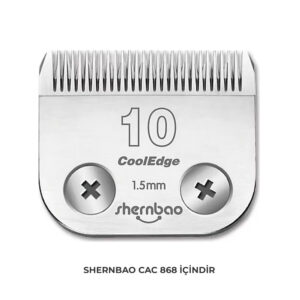 Shernbao CAC-868 Köpek Tıraş Makinası İçin 10 Numara Tıraş Bıçağı