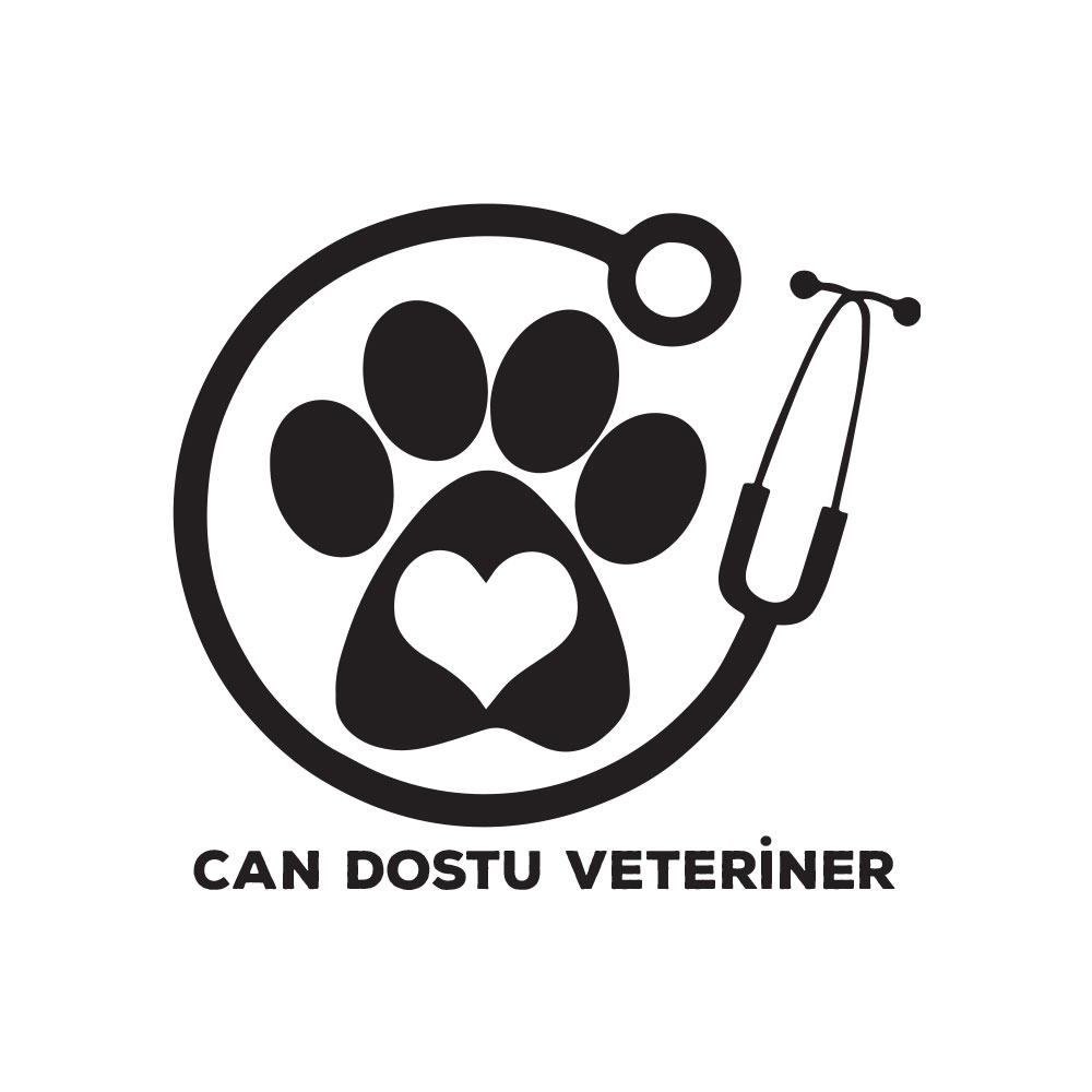 Can Dostu Veteriner Yazısı Sticker Yapıştırma