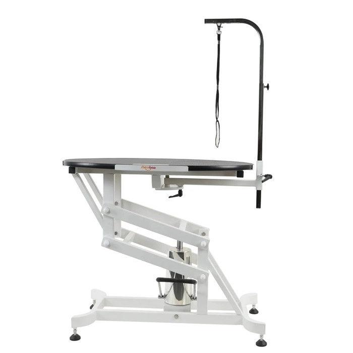 Shernbao FT-806R Oval Hidrolik Evcil Hayvan Bakım Masası